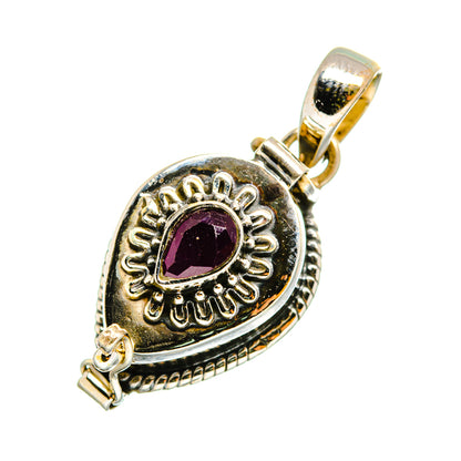 Ruby Pendants handcrafted by Ana Silver Co - PD11043