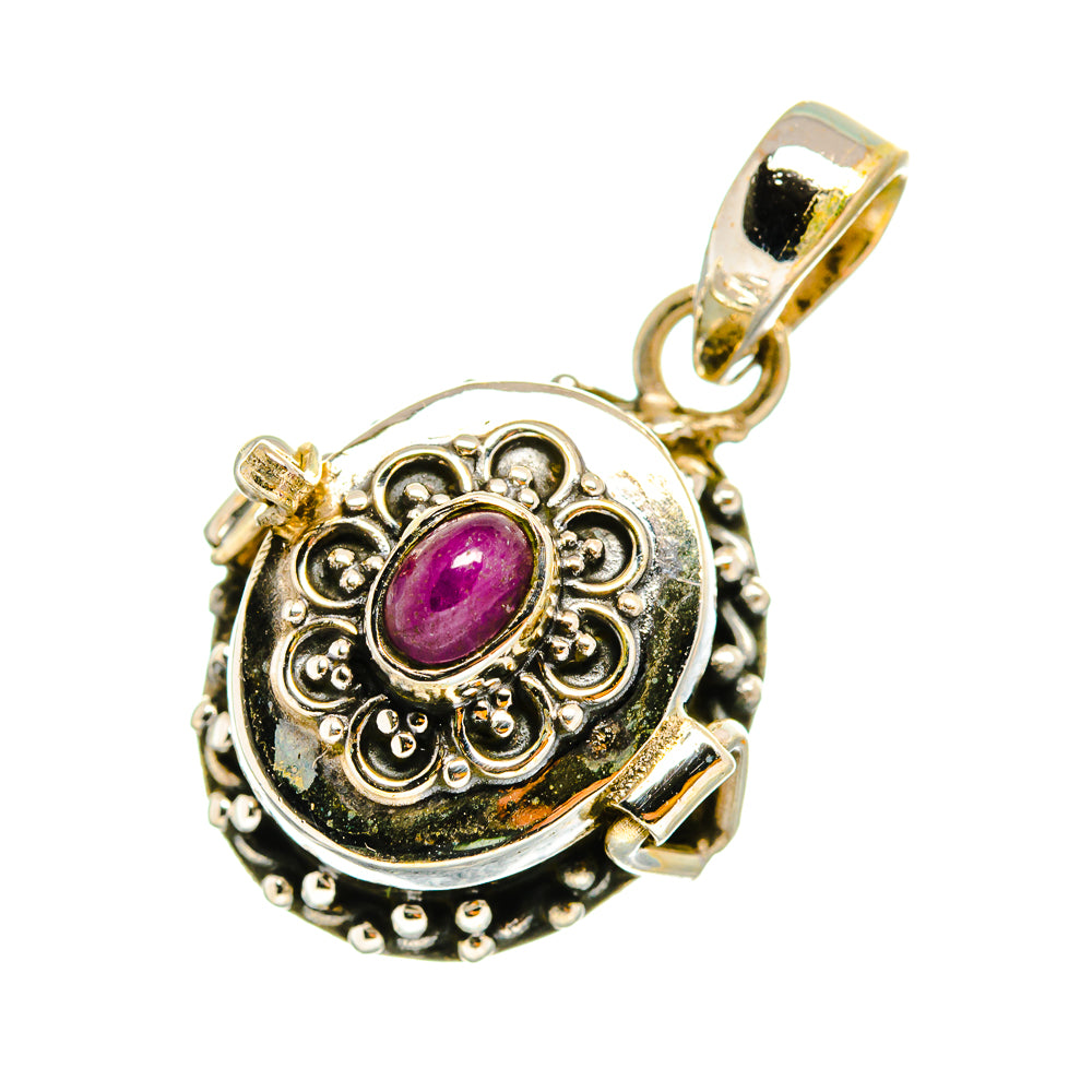 Ruby Pendants handcrafted by Ana Silver Co - PD11046