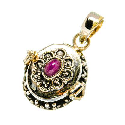 Ruby Pendants handcrafted by Ana Silver Co - PD11046