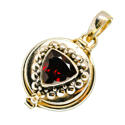 Garnet Pendants handcrafted by Ana Silver Co - PD11049