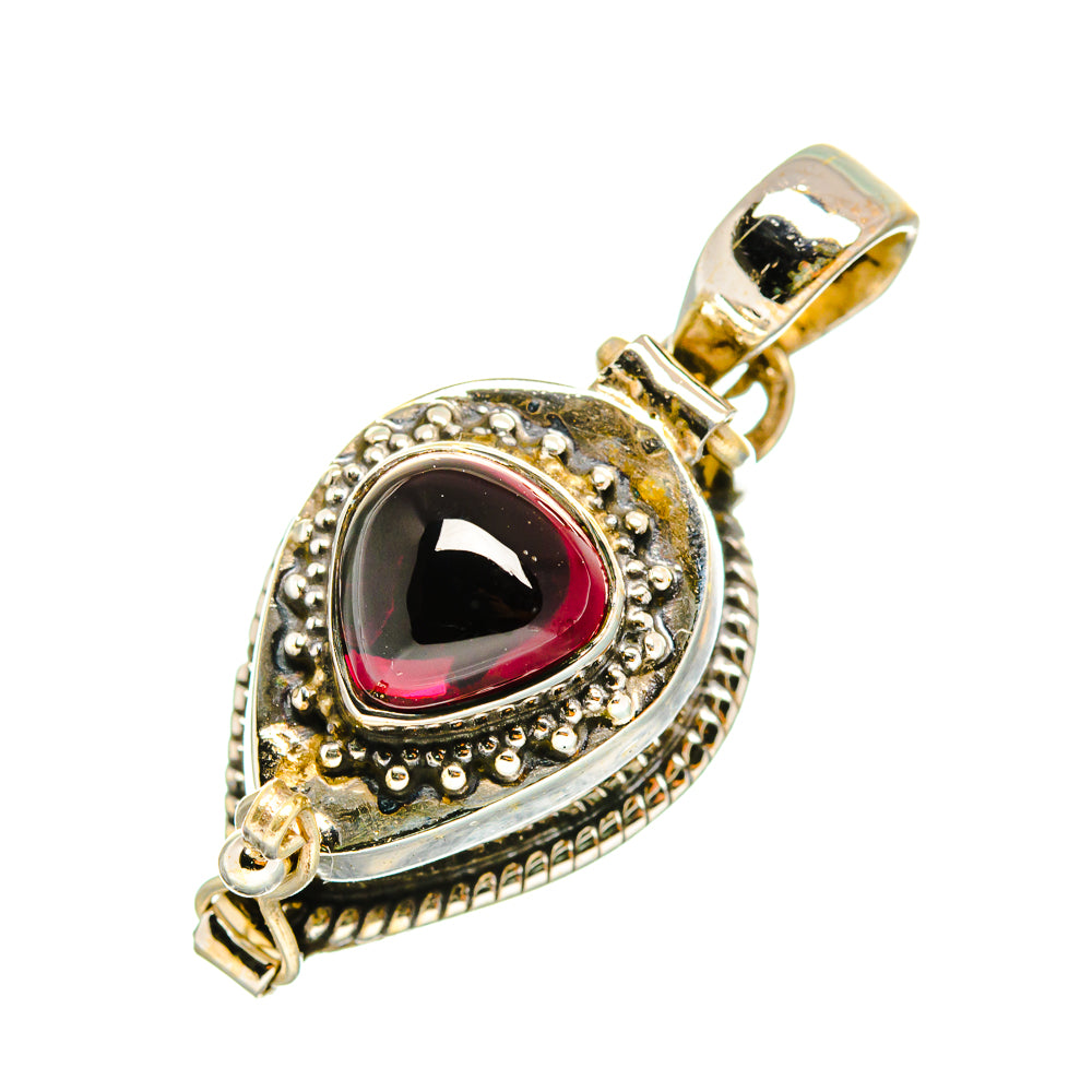 Garnet Pendants handcrafted by Ana Silver Co - PD11050