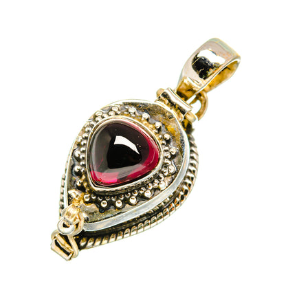 Garnet Pendants handcrafted by Ana Silver Co - PD11050