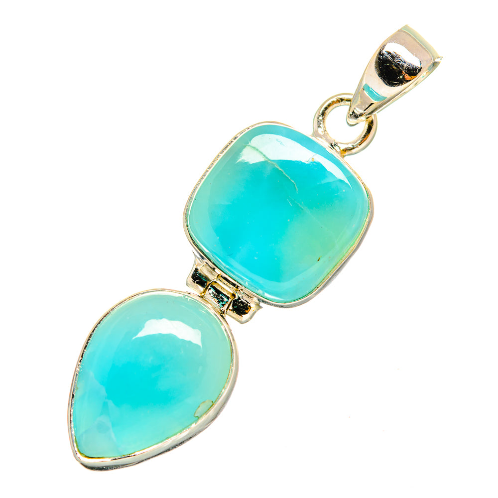 Larimar Pendants handcrafted by Ana Silver Co - PD11056