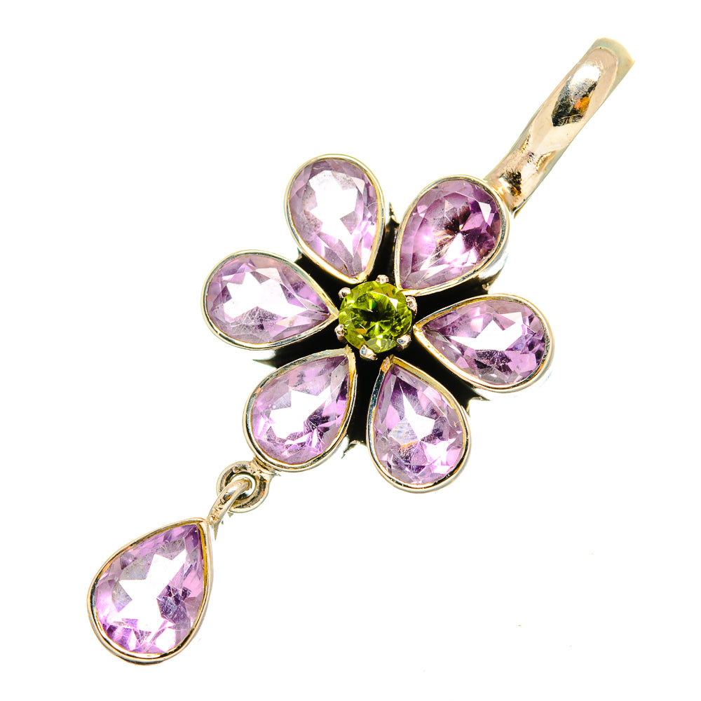 Amethyst Pendants handcrafted by Ana Silver Co - PD11064