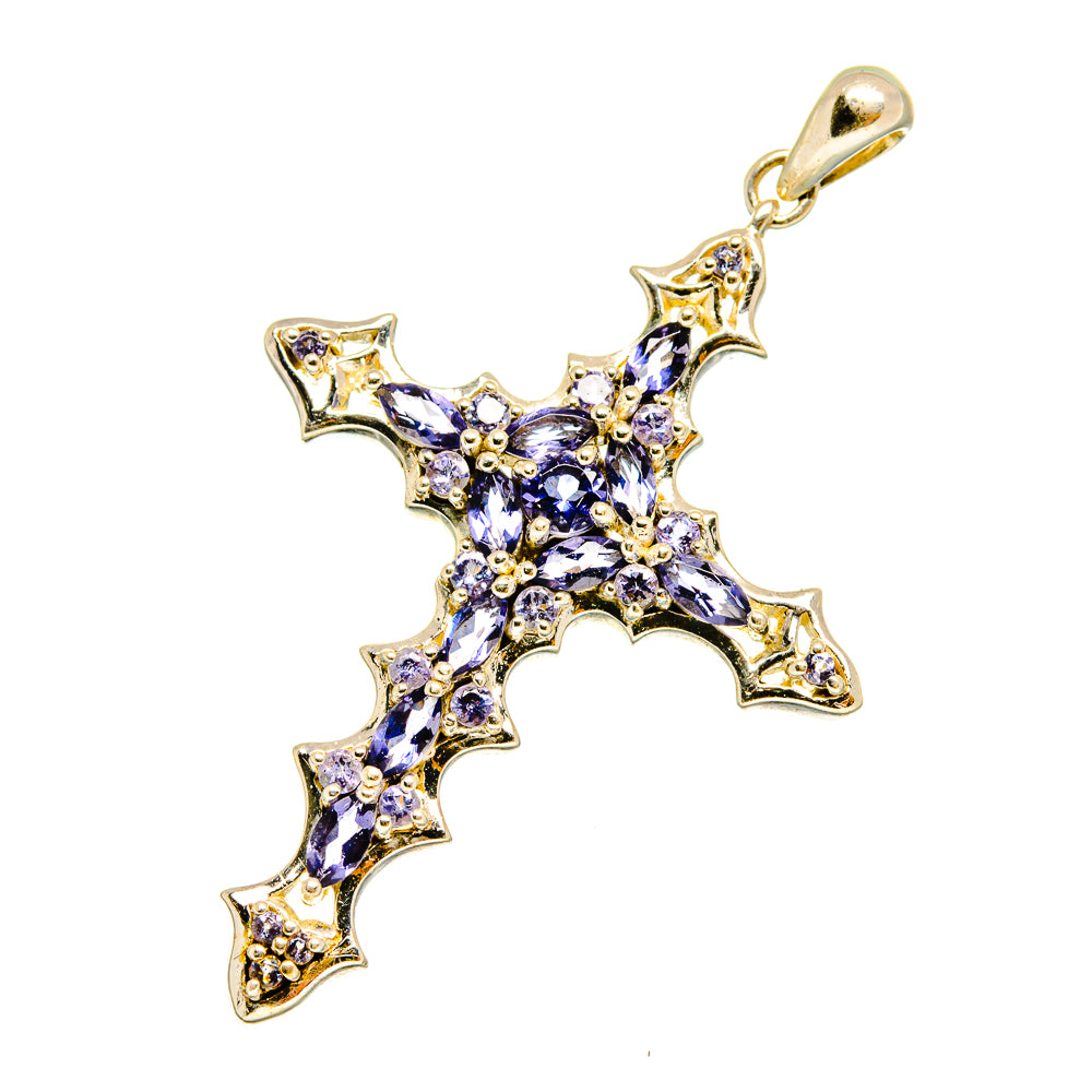 Tanzanite Pendants handcrafted by Ana Silver Co - PD11074