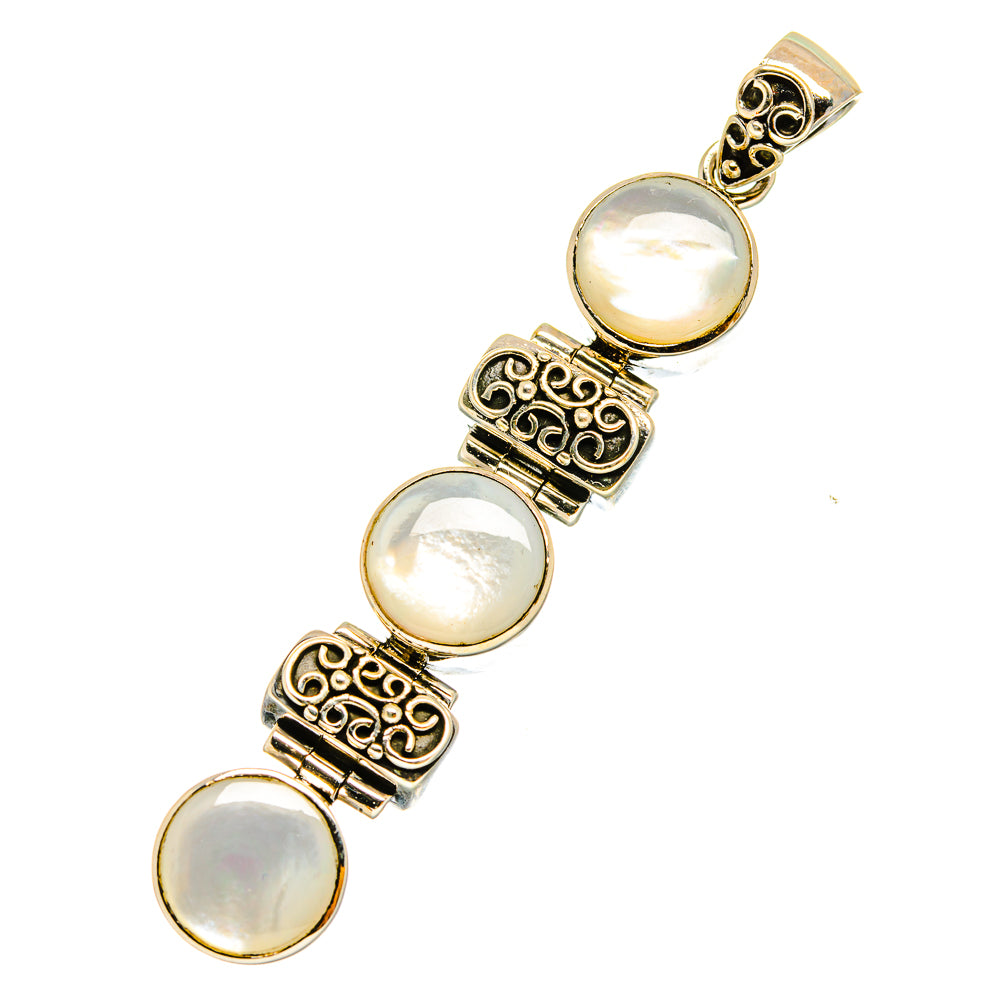 Rainbow Moonstone Pendants handcrafted by Ana Silver Co - PD11094