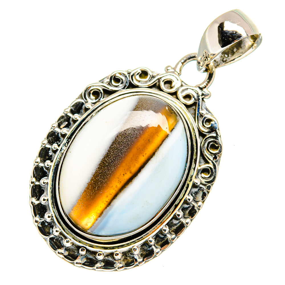 Owyhee Opal Pendants handcrafted by Ana Silver Co - PD11099