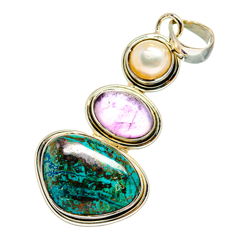 Shattuckite Pendants handcrafted by Ana Silver Co - PD11110