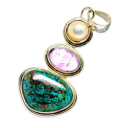 Shattuckite Pendants handcrafted by Ana Silver Co - PD11110