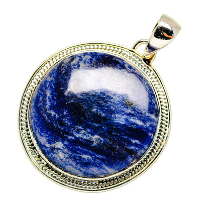 Sodalite Pendants handcrafted by Ana Silver Co - PD11111