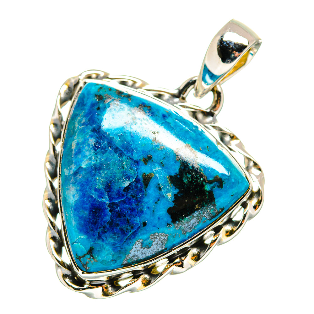 Shattuckite Pendants handcrafted by Ana Silver Co - PD11119