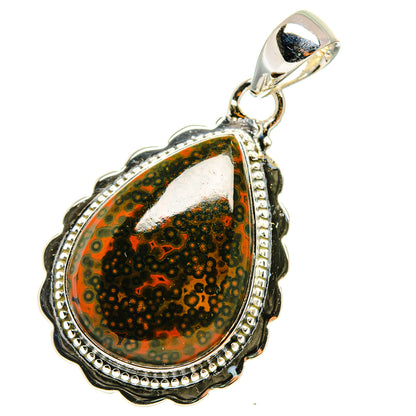 Bloodstone Pendants handcrafted by Ana Silver Co - PD11133