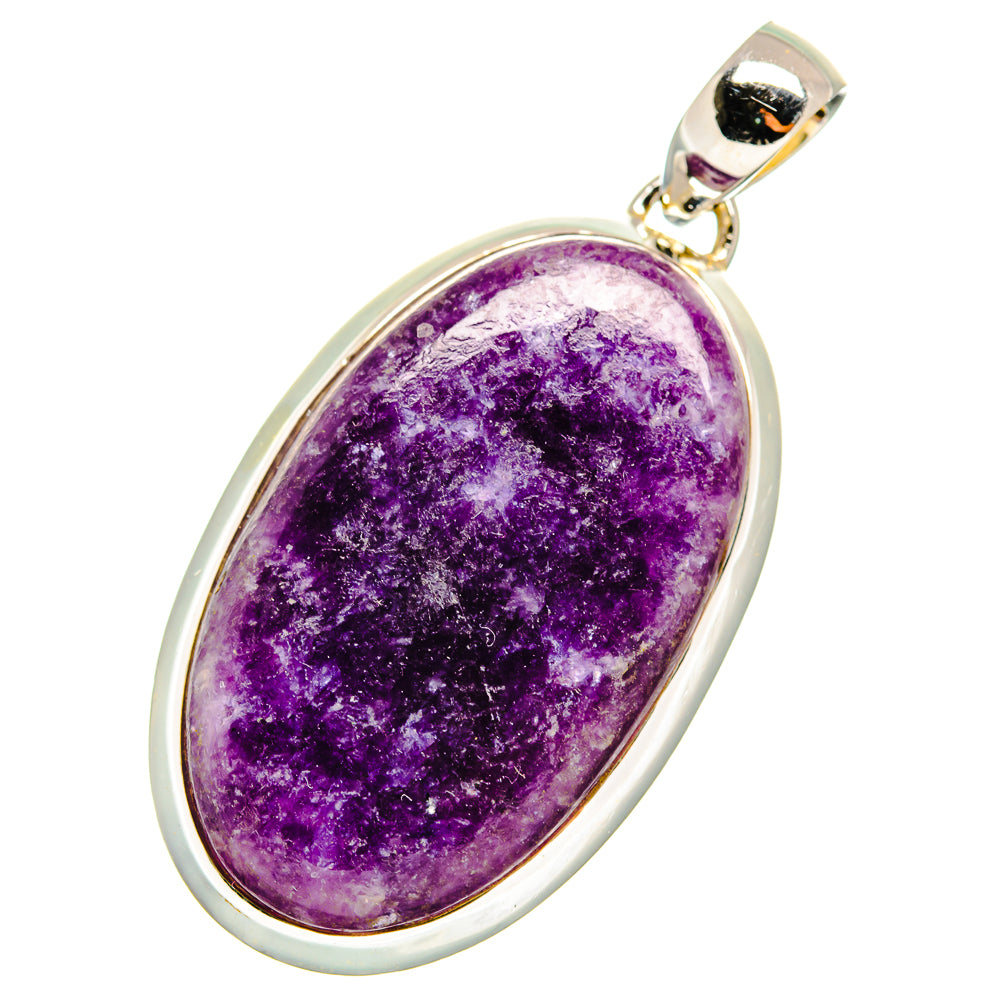 Lepidolite Pendants handcrafted by Ana Silver Co - PD11143