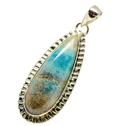 Peruvian Opal Pendants handcrafted by Ana Silver Co - PD11166