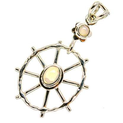 Rainbow Moonstone Pendants handcrafted by Ana Silver Co - PD11176