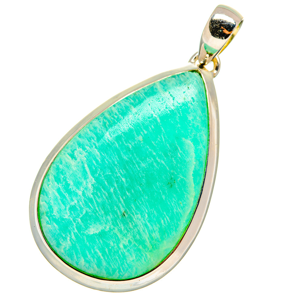 Amazonite Pendants handcrafted by Ana Silver Co - PD11185