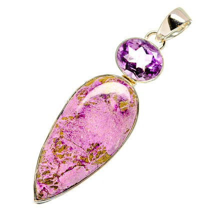Phosphosiderite Pendants handcrafted by Ana Silver Co - PD11209