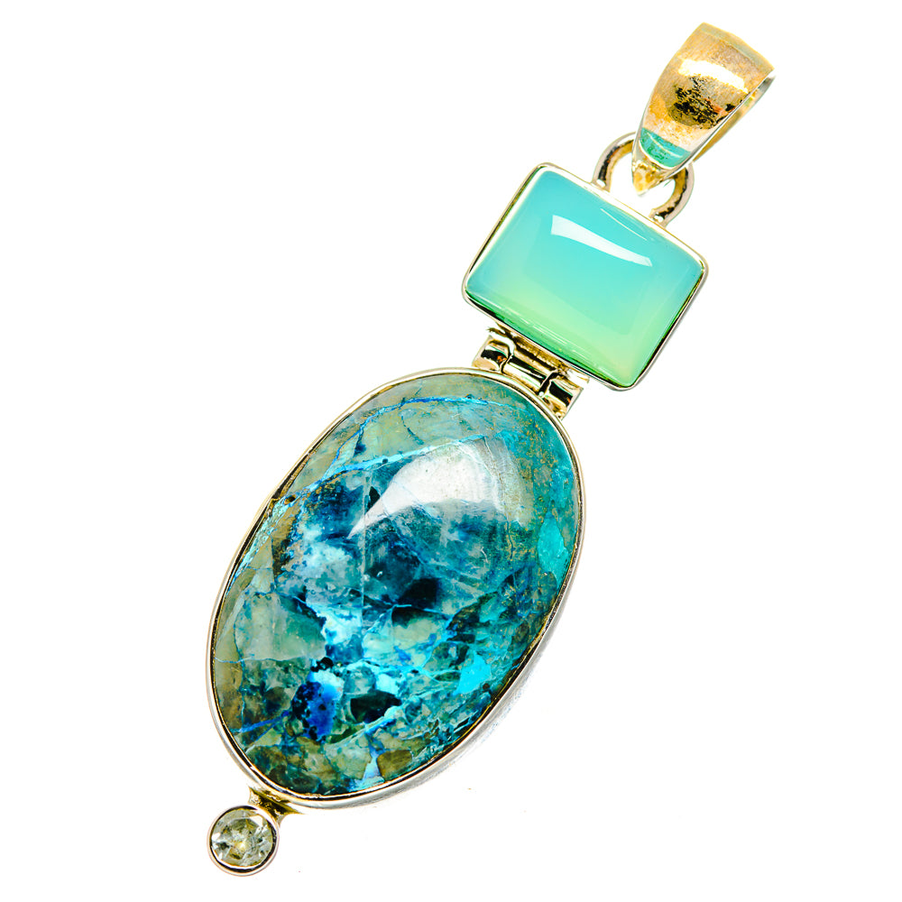 Apatite Pendants handcrafted by Ana Silver Co - PD11211