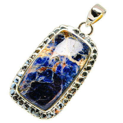 Sodalite Pendants handcrafted by Ana Silver Co - PD11212