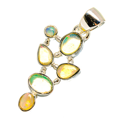 Ethiopian Opal Pendants handcrafted by Ana Silver Co - PD11220