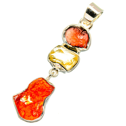 Carnelian Pendants handcrafted by Ana Silver Co - PD11231
