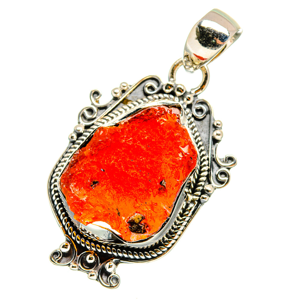 Carnelian Pendants handcrafted by Ana Silver Co - PD11232