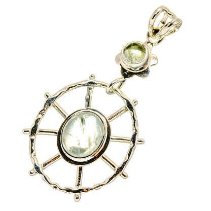 Aquamarine Pendants handcrafted by Ana Silver Co - PD11256