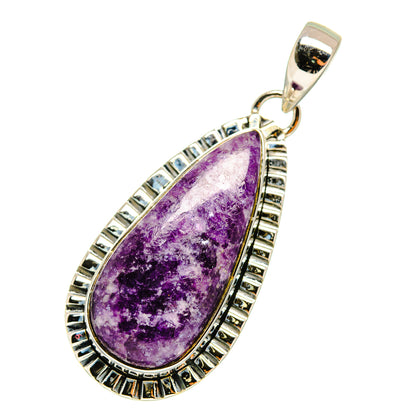 Charoite Pendants handcrafted by Ana Silver Co - PD11262