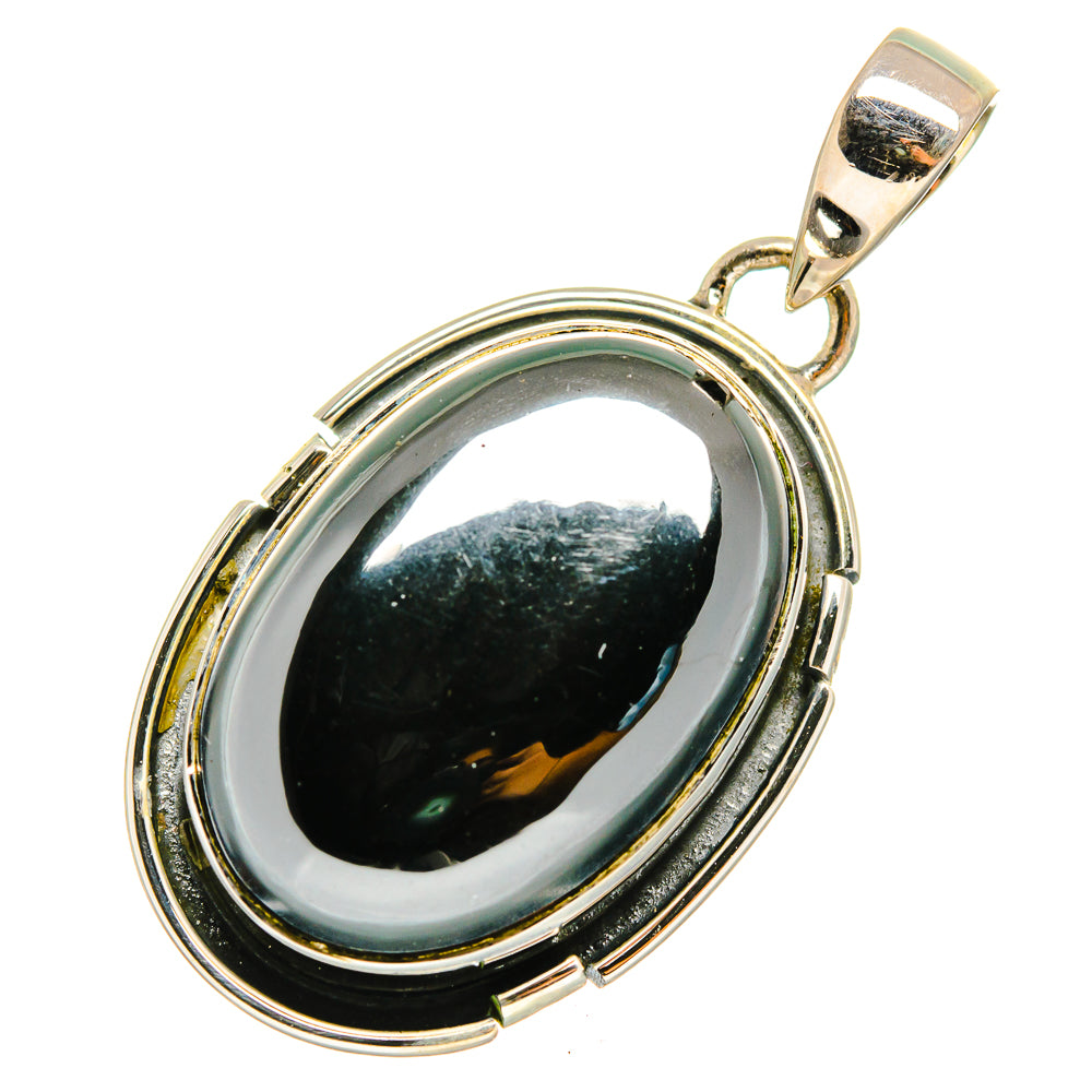 Hematite Pendants handcrafted by Ana Silver Co - PD11281