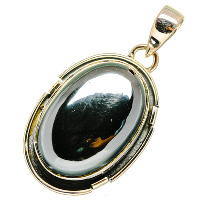 Hematite Pendants handcrafted by Ana Silver Co - PD11281