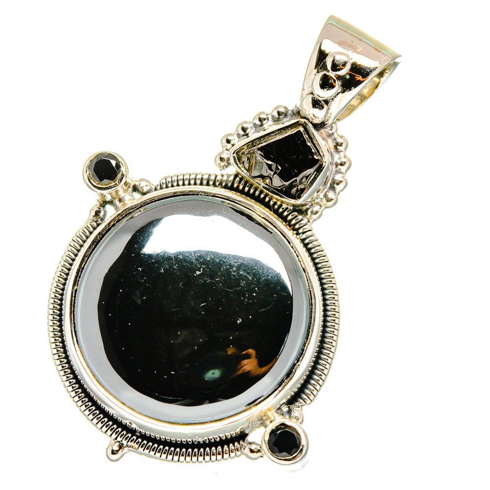 Hematite Pendants handcrafted by Ana Silver Co - PD11285