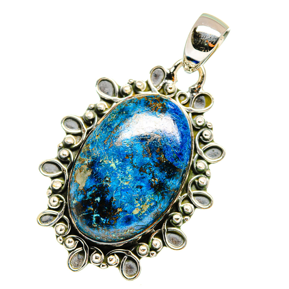 Shattuckite Pendants handcrafted by Ana Silver Co - PD11287