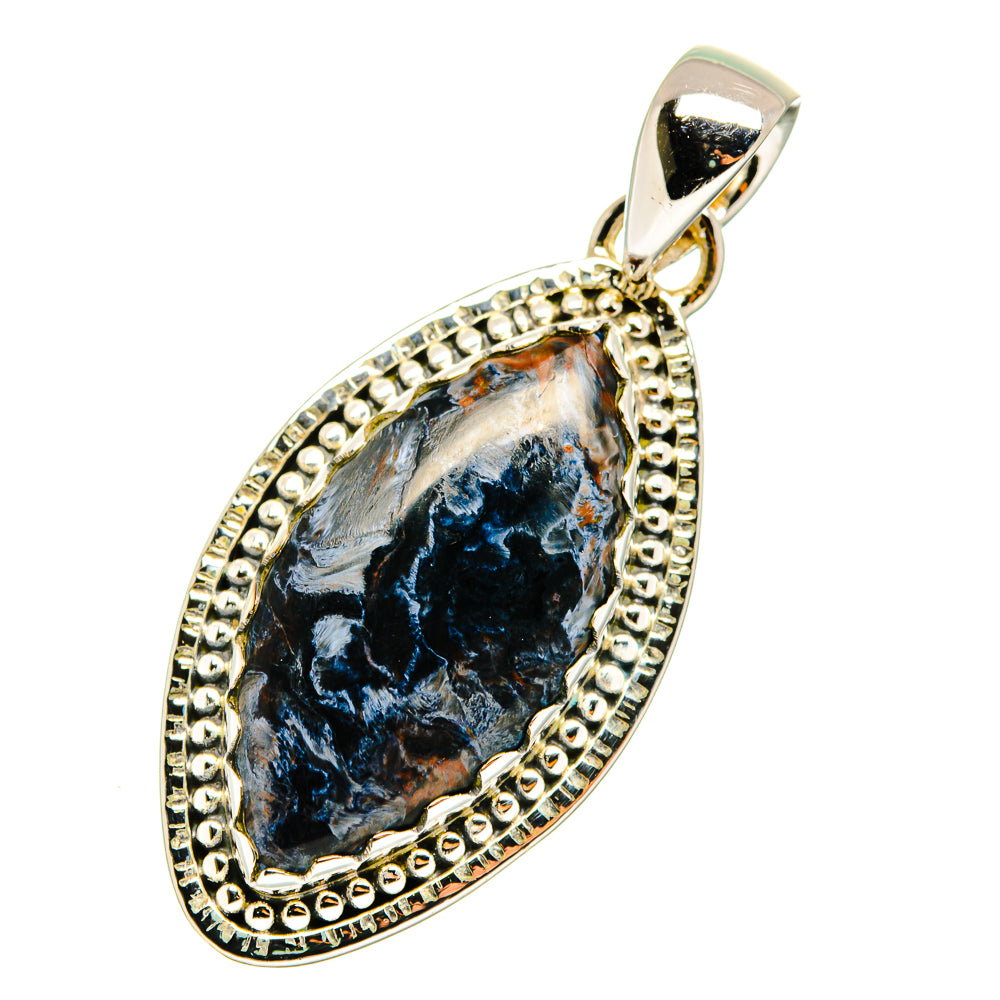 Pietersite Pendants handcrafted by Ana Silver Co - PD11306