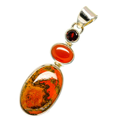 Red Jasper Pendants handcrafted by Ana Silver Co - PD11310