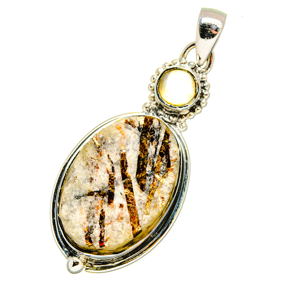 Astrophyllite Pendants handcrafted by Ana Silver Co - PD11319