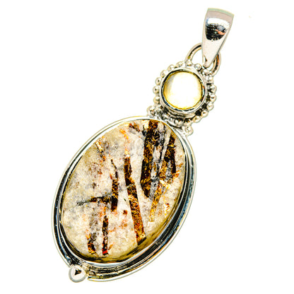 Astrophyllite Pendants handcrafted by Ana Silver Co - PD11319