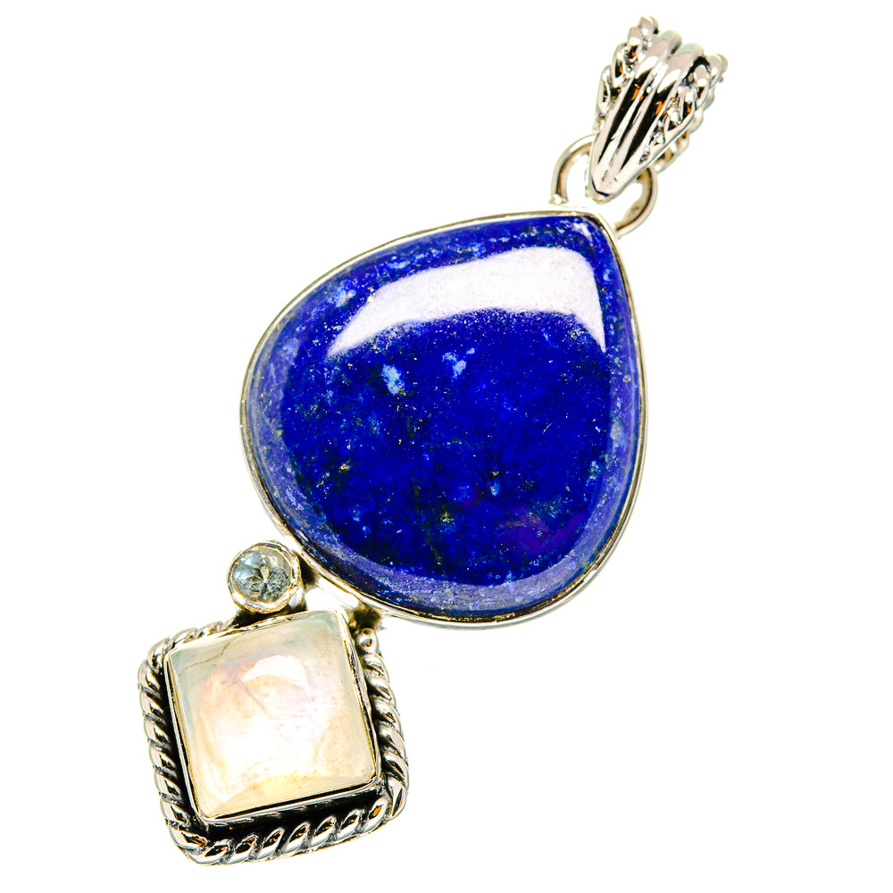 Lapis Lazuli Pendants handcrafted by Ana Silver Co - PD11329