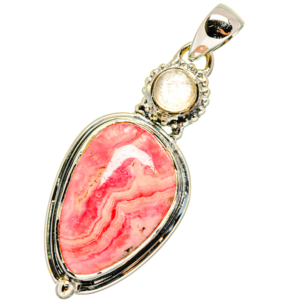Rhodochrosite Pendants handcrafted by Ana Silver Co - PD11331