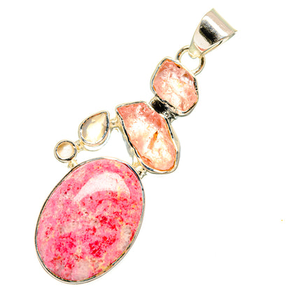 Thulite Pendants handcrafted by Ana Silver Co - PD11351