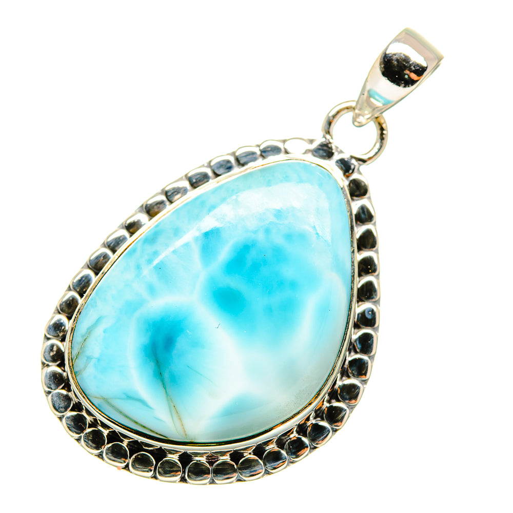 Larimar Pendants handcrafted by Ana Silver Co - PD11354