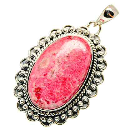 Thulite Pendants handcrafted by Ana Silver Co - PD11355