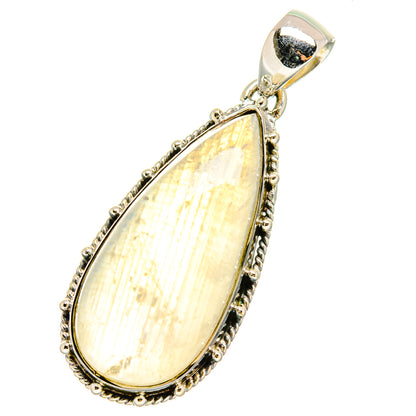 Rainbow Moonstone Pendants handcrafted by Ana Silver Co - PD11357