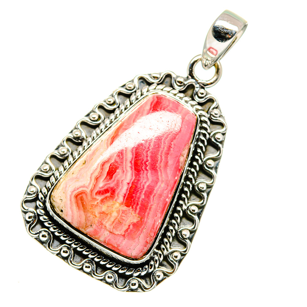 Rhodochrosite Pendants handcrafted by Ana Silver Co - PD11369