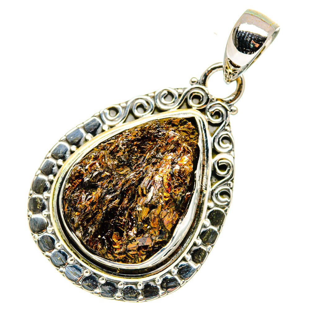 Astrophyllite Pendants handcrafted by Ana Silver Co - PD11372