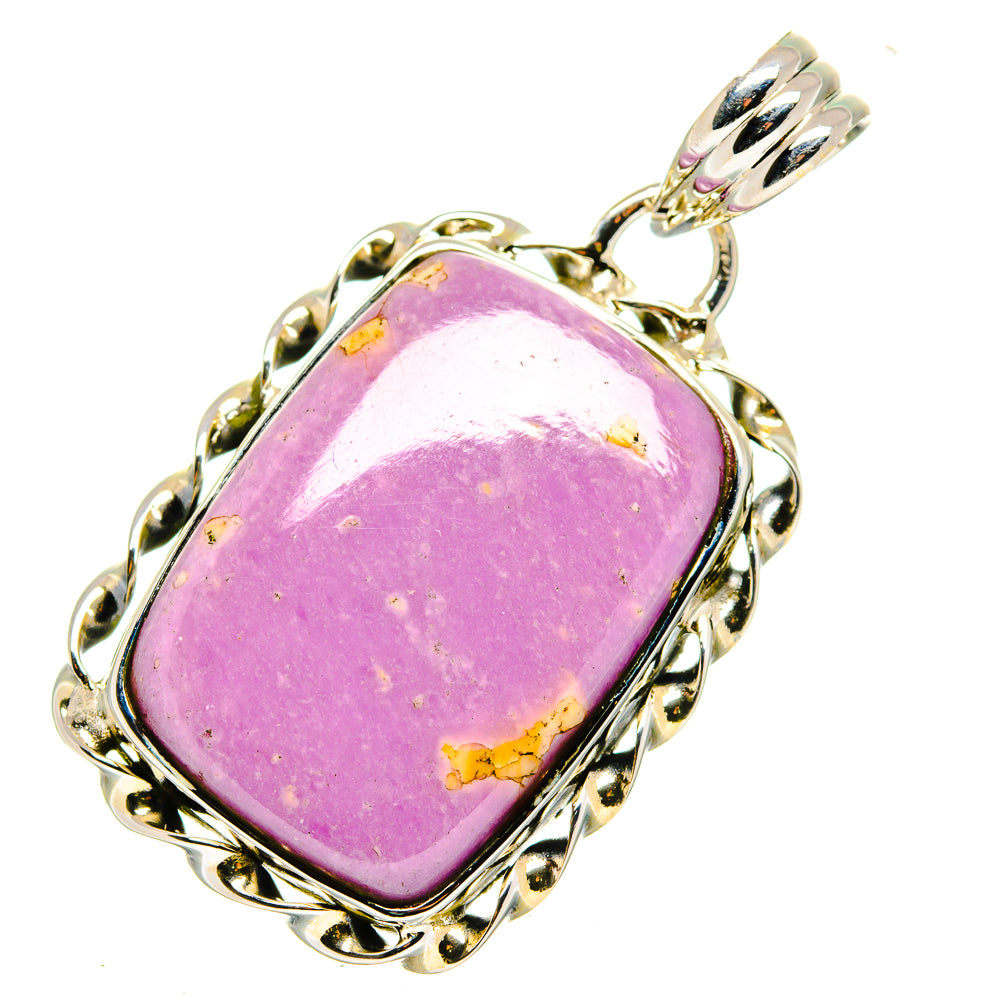 Phosphosiderite Pendants handcrafted by Ana Silver Co - PD11393
