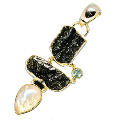 Tektite Pendants handcrafted by Ana Silver Co - PD11408