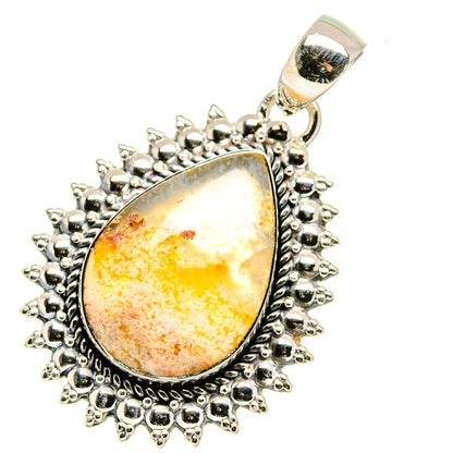 Ocean Jasper Pendants handcrafted by Ana Silver Co - PD11409