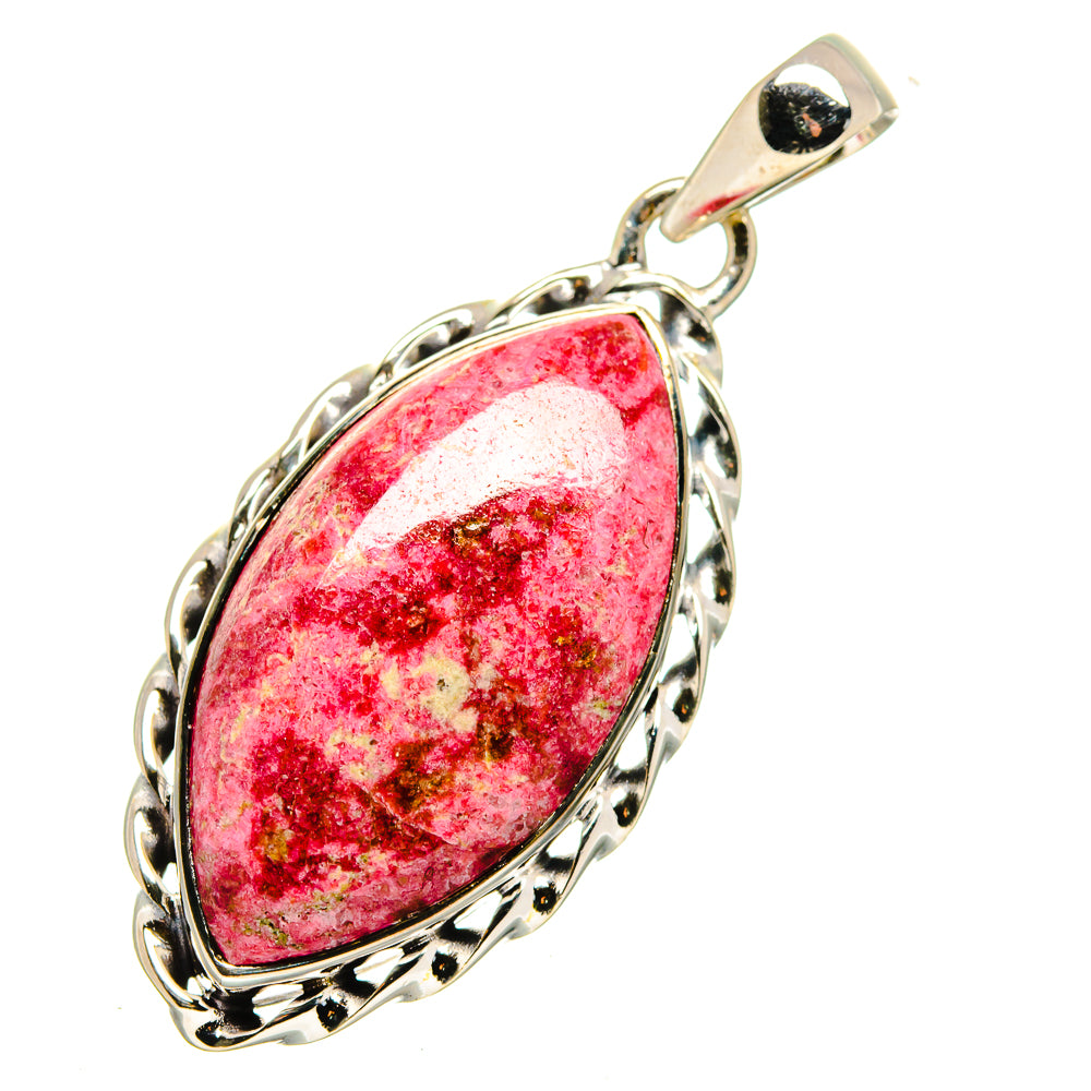 Thulite Pendants handcrafted by Ana Silver Co - PD11410