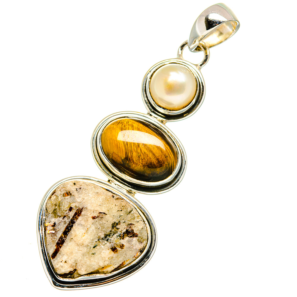 Astrophyllite Pendants handcrafted by Ana Silver Co - PD11428