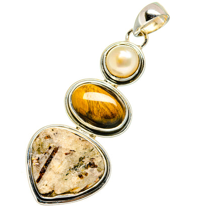 Astrophyllite Pendants handcrafted by Ana Silver Co - PD11428